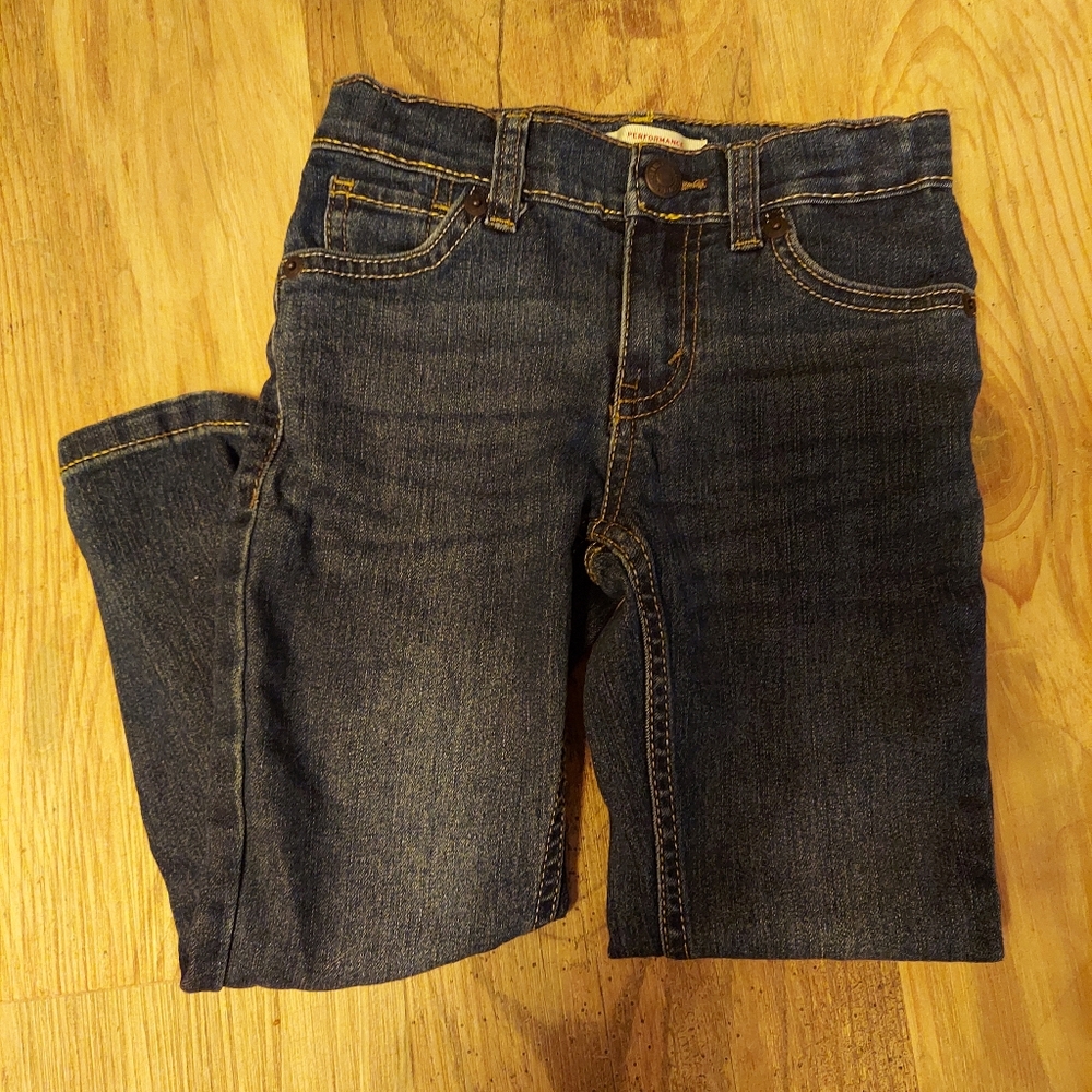 Toddler Kids Levi's Jean Pants 4-5T Slimfit Denim Jean Kids Pants - Picture 2 of 6